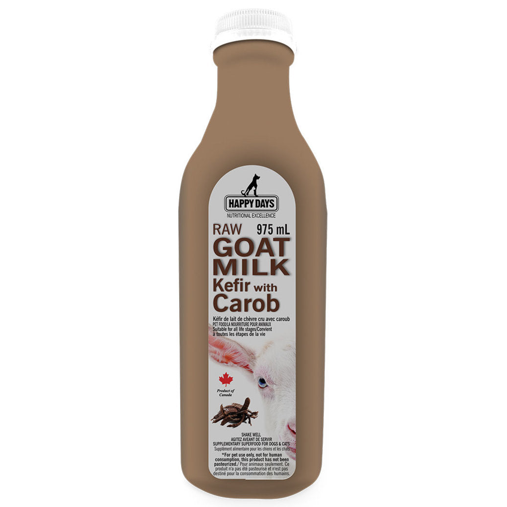 Raw Goats Kefir with Carob