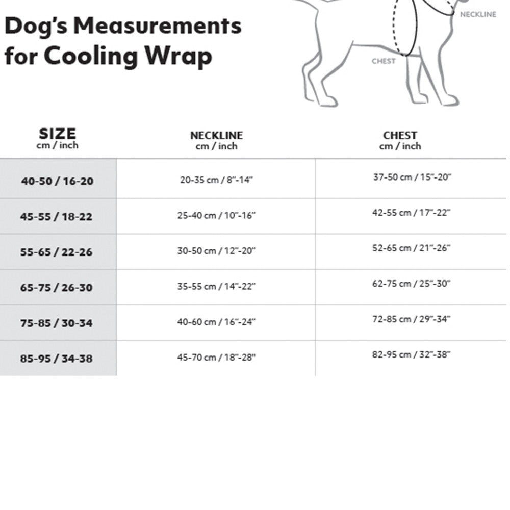 Cooling Wrap in Turmeric