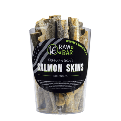 Freeze-Dried Salmon Skins
