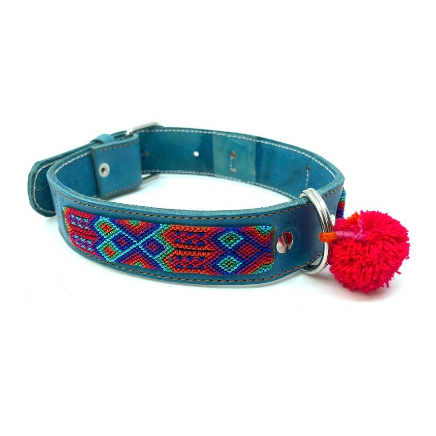 Handcrafted Leather Pet Collar