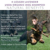 CALM - USDA Certified Organic Lavender Dog Shampoo