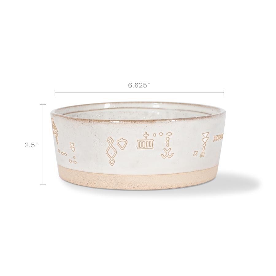 Artisan Tribal Marks Pottery Bowls