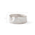 Ribbed Pottery Bowl in Cream