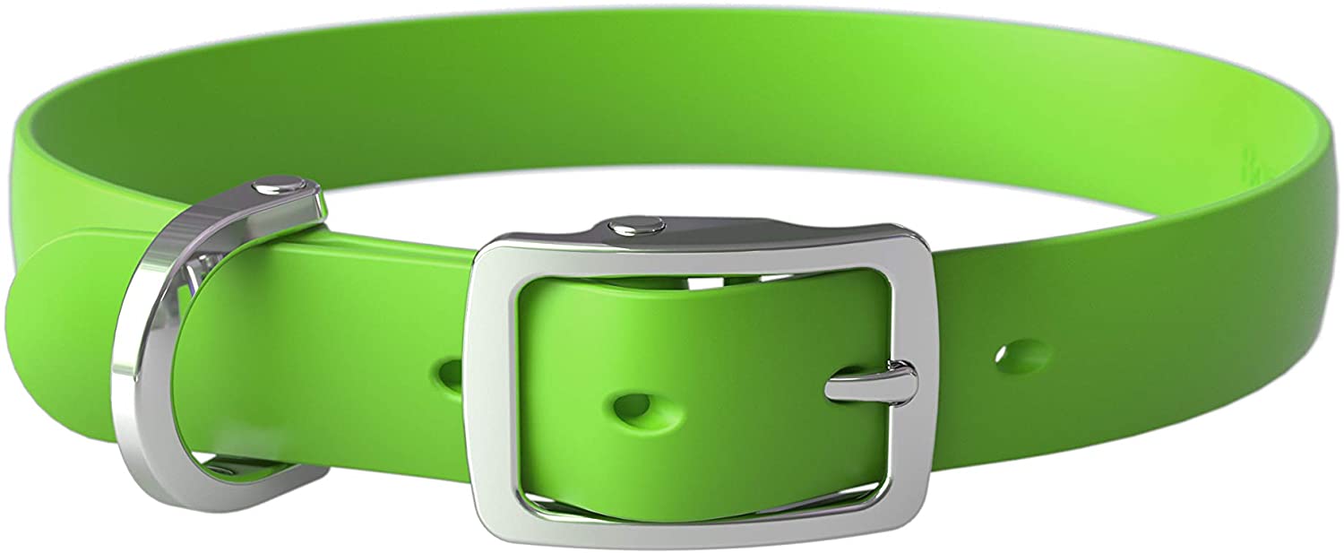 BOND Durable Dog Collar in Lime Green Little Chief Co