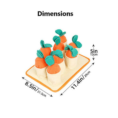 Carrot Mania snuffle Mat