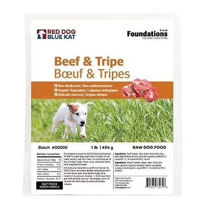 Foundations Raw Beef &amp; Tripe Recipe