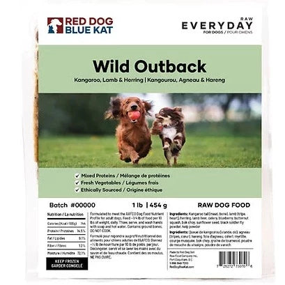 Everyday Raw Wild Outback - Kangaroo, Lamb, Herring