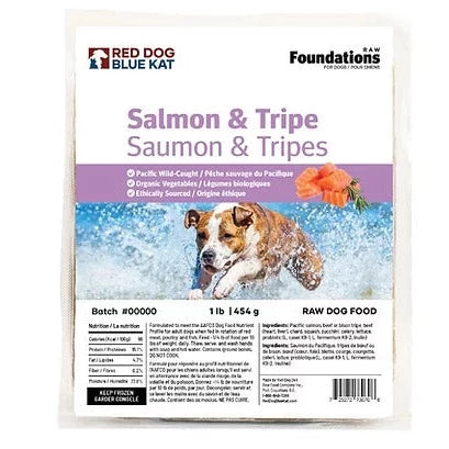 Foundations Raw Salmon & Tripe Recipe