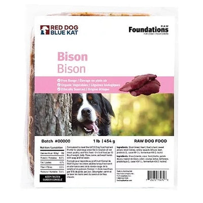 Foundations Raw Bison Recipe