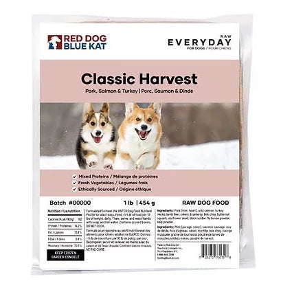 Everyday Raw Classic Harvest - Pork, Salmon & Turkey