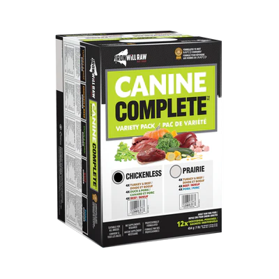 Canine Complete Chickenless Variety Pack 12lb