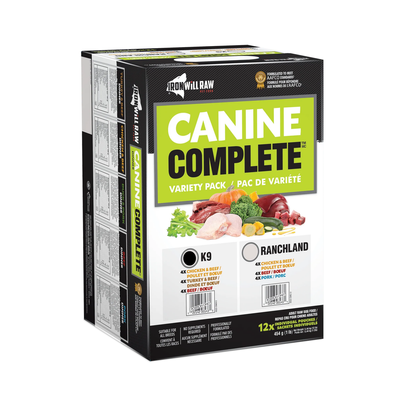 Canine Complete K9 Variety Pack 12lb