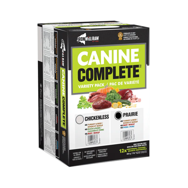 Canine Complete Prairie Variety Pack 12lb