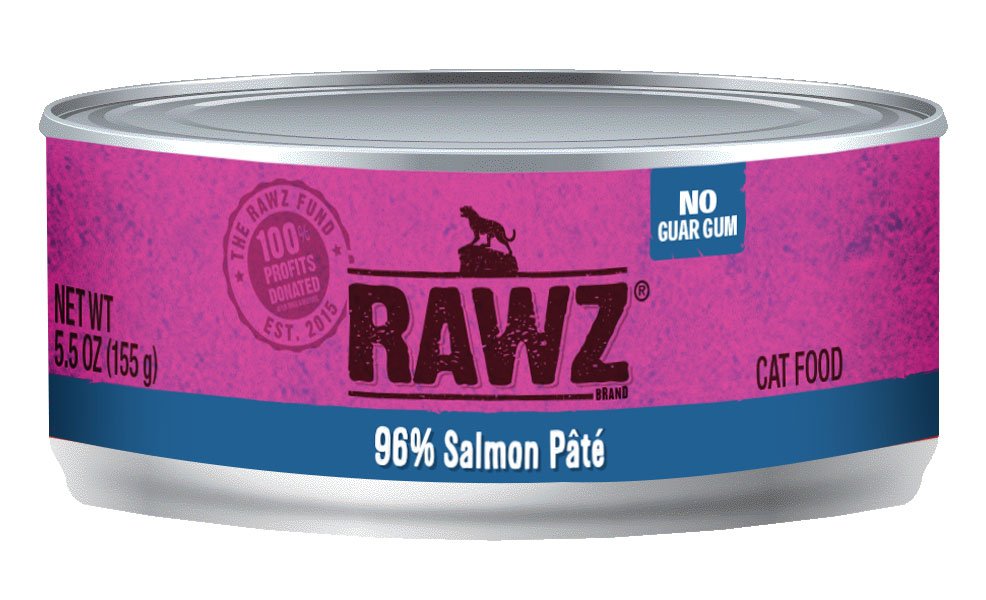 Salmon Cat Recipe 96% Meat Gum Free Pâté Cans