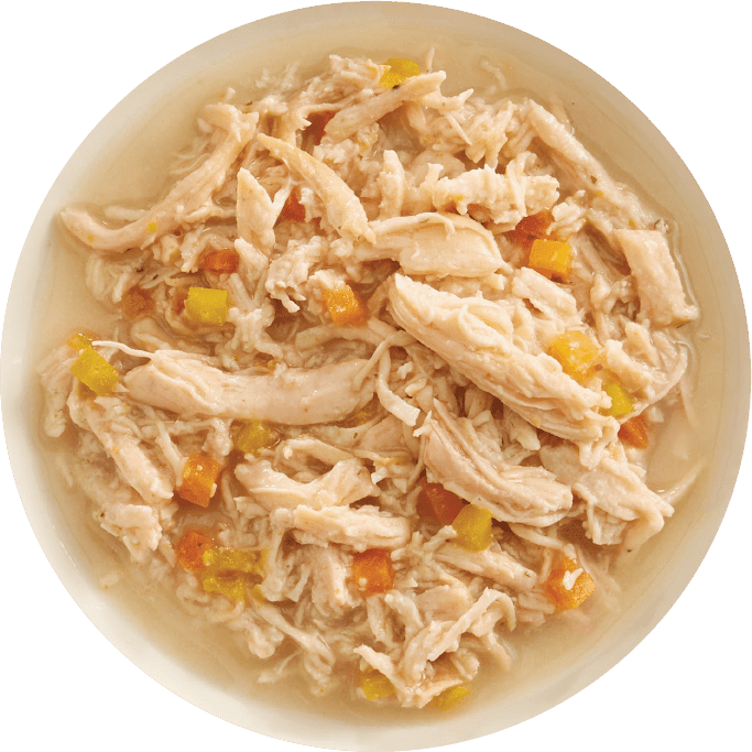 Shredded Chicken & Pumpkin Cat Food Recipe