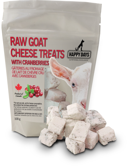 Raw Goats Cheese Treats with Cranberry