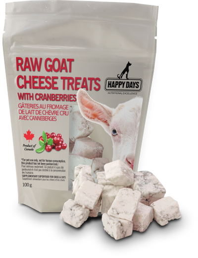 Raw Goats Cheese Treats with Cranberry