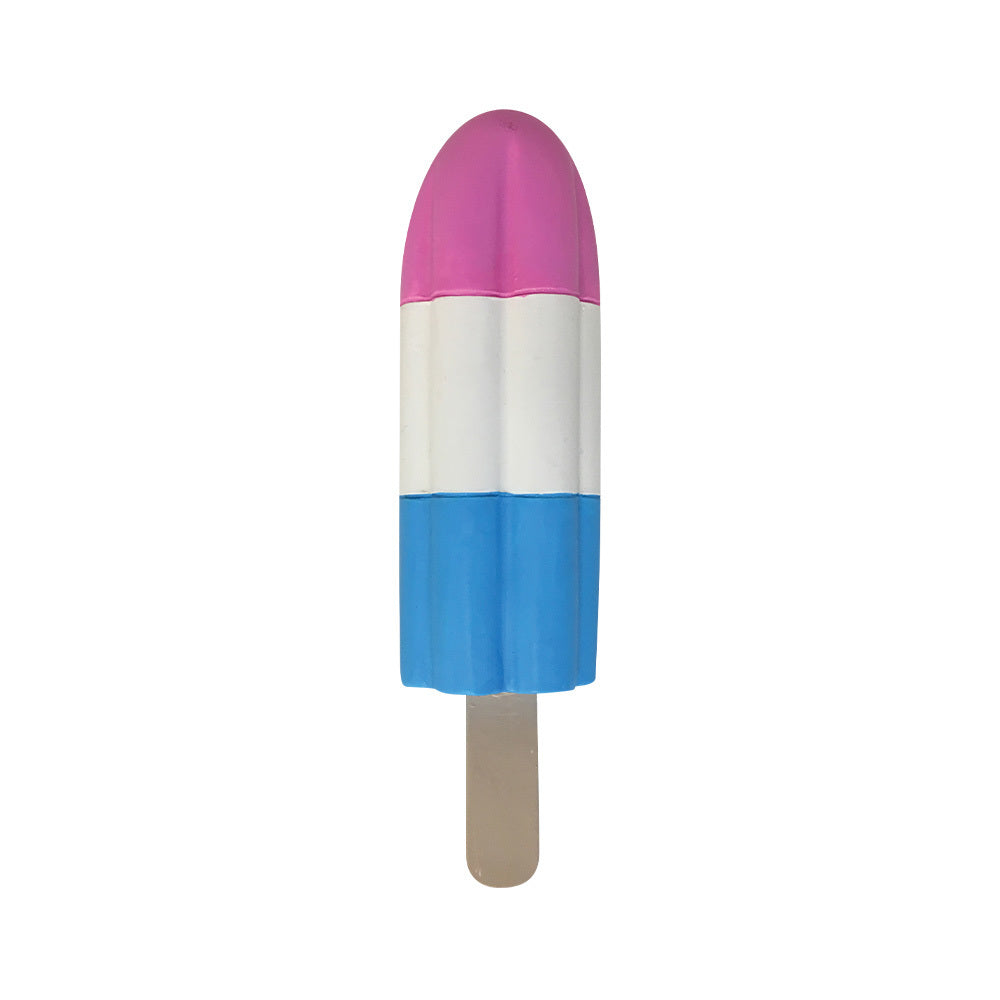 Rocket Popsicle squeaky toy