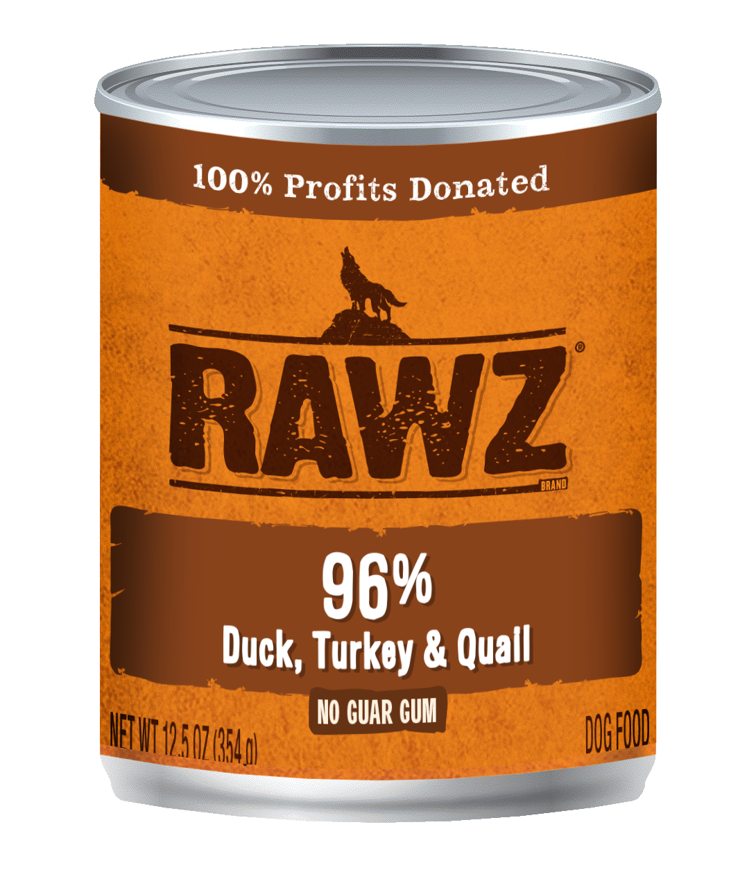 Duck, Turkey & Quail Recipe 96% Meat Gum Free Pâté Cans