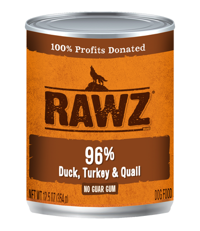 Duck, Turkey & Quail Recipe 96% Meat Gum Free Pâté Cans