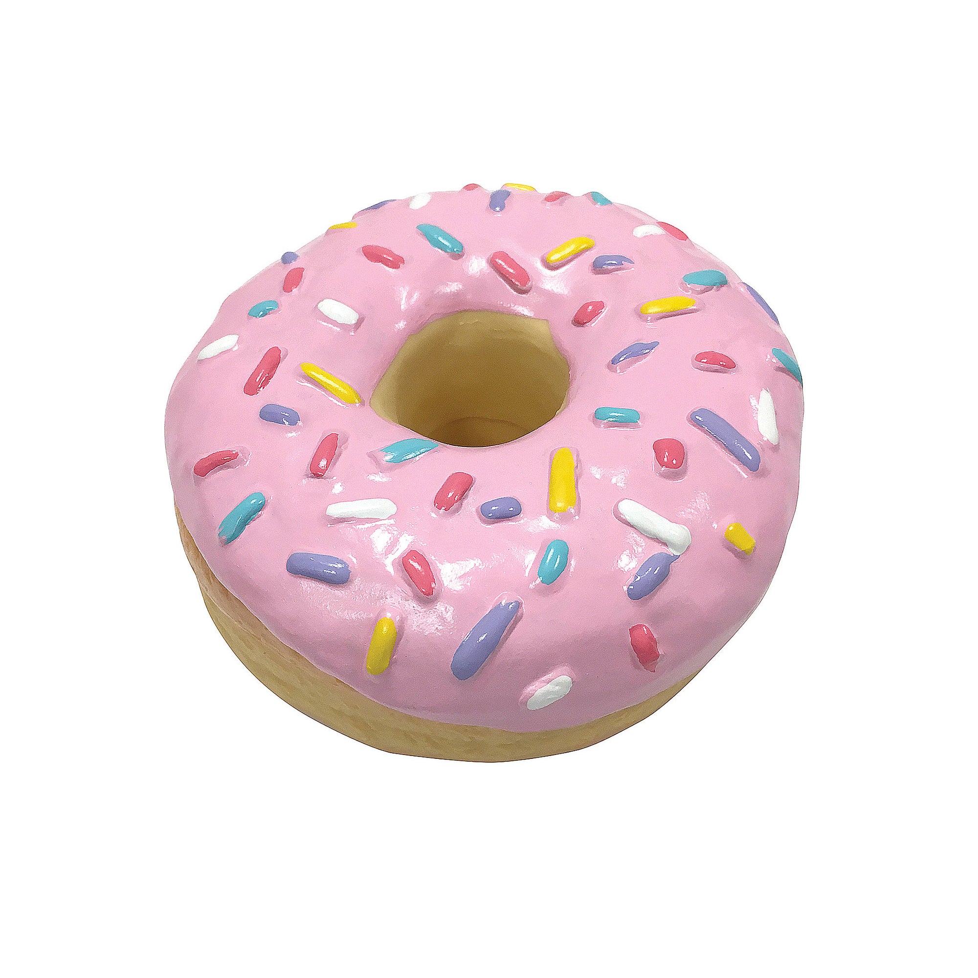 fouFIT Donut Squeak Toy - Pink