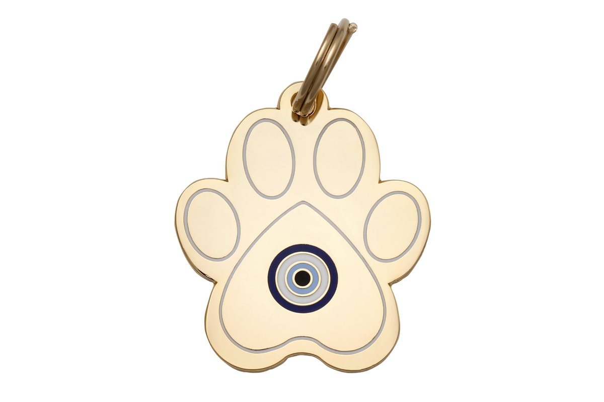 Pet I.D. Tag - Paw Evil Eye