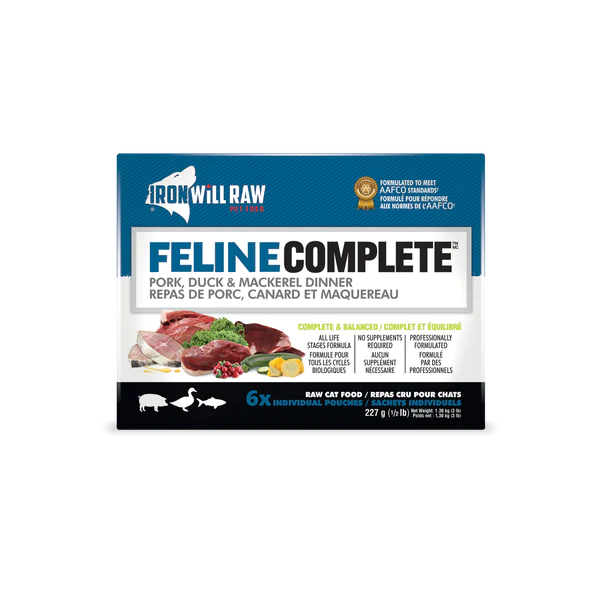 Feline Complete Pork, Duck & Mackerel Dinner 3lb
