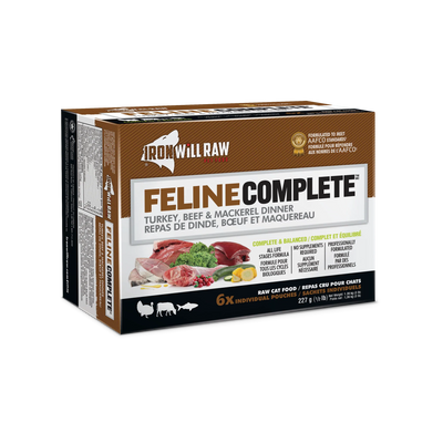 Feline Complete Turkey, Beef & Mackeral Dinner 3lb