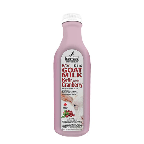 Raw Goats Kefir with Cranberries