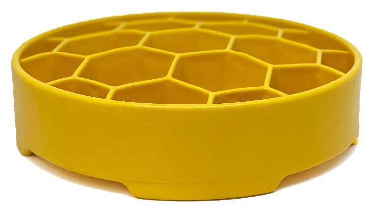 Honeycomb Design EBowl Enrichment Slow Feeder