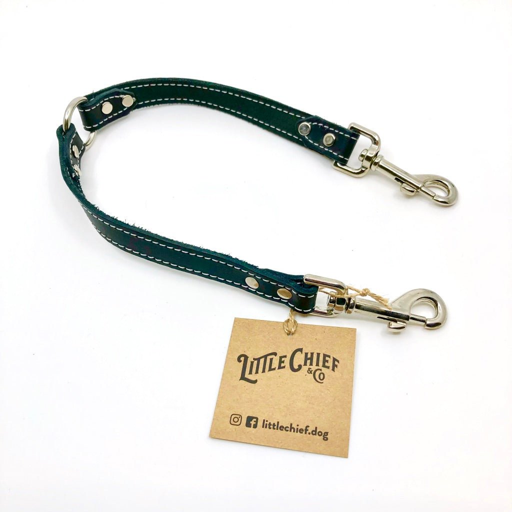 Leather Coupler - 3/4&quot; width