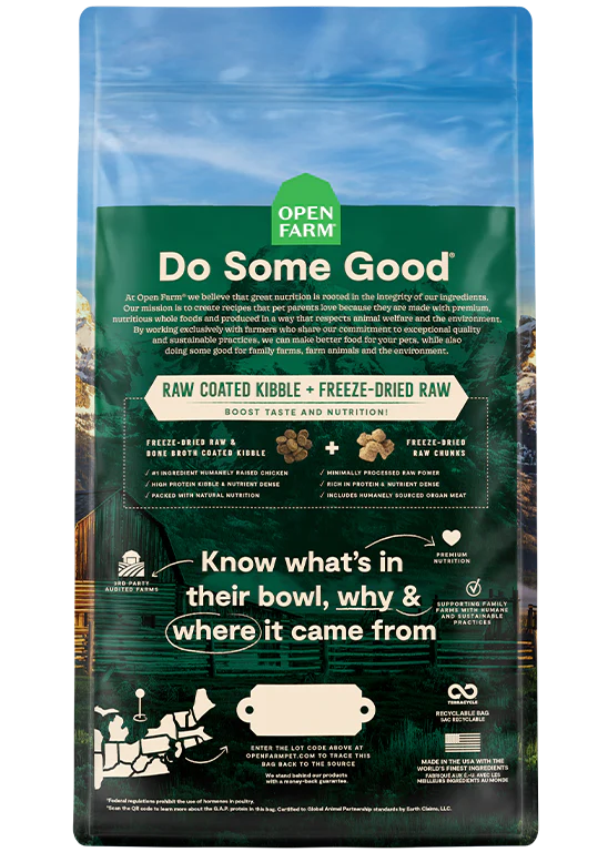 Open Prairie Grain-Free RawMix for Cats