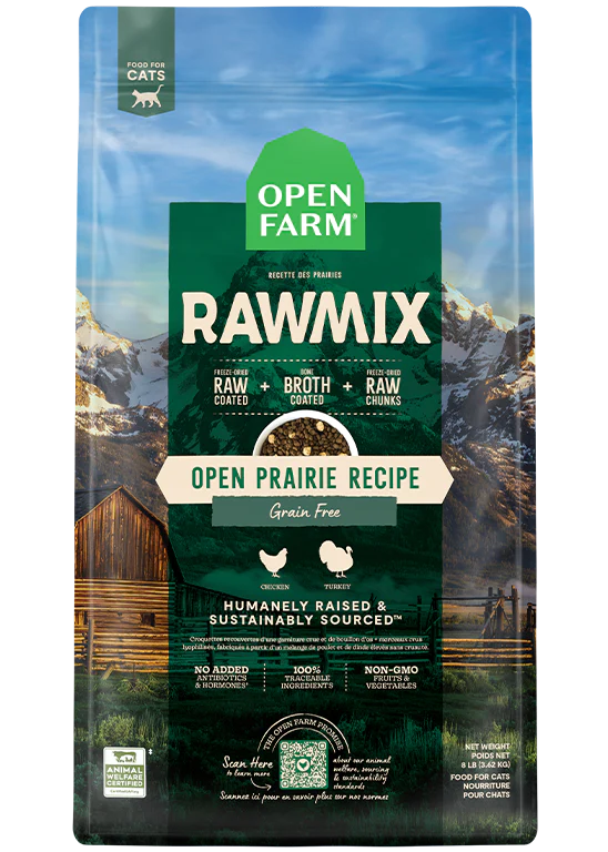 Open Prairie Grain-Free RawMix for Cats