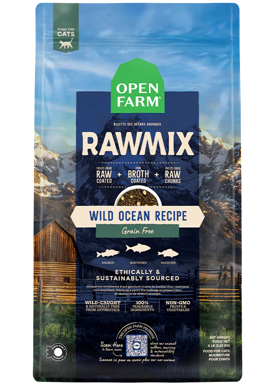 Wild Ocean Grain-Free RawMix for Cats