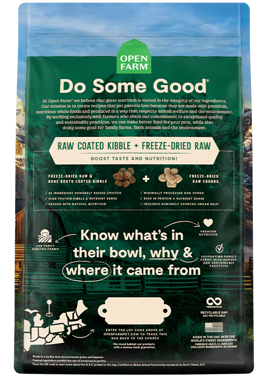 Open Prairie Grain-Free RawMix for Dogs