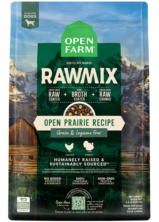 Open Prairie Grain-Free RawMix for Dogs