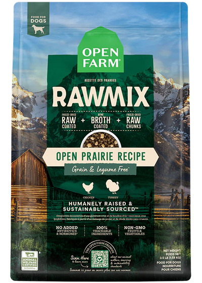 Open Prairie Grain-Free RawMix for Dogs