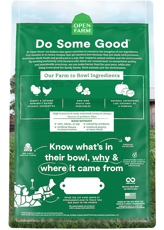 Homestead Turkey & Chicken Dry Cat Food