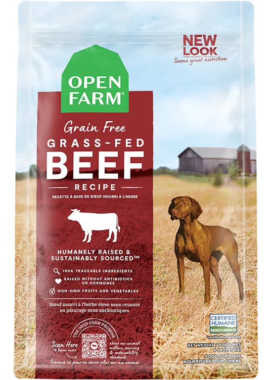 Grass-Fed Beef Grain-Free Dry Dog Food