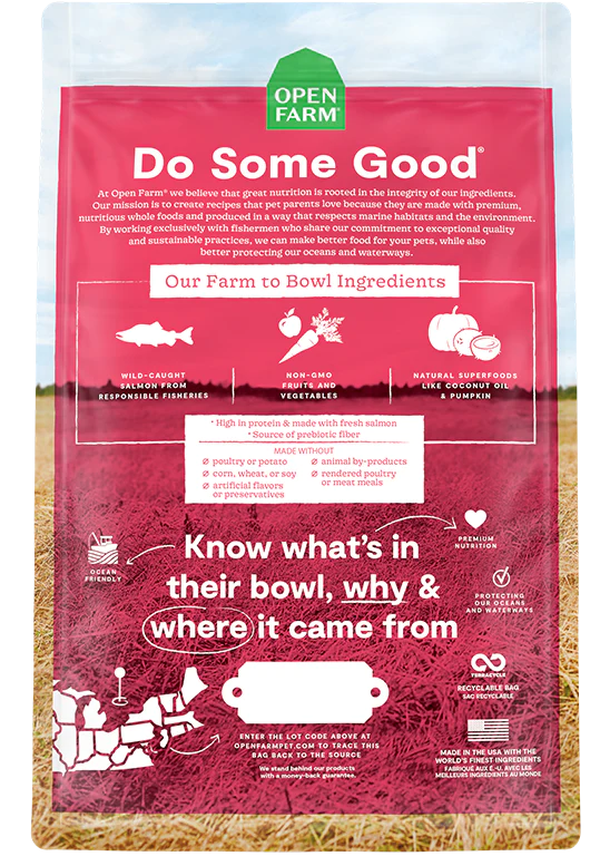 Wild-Caught Salmon Grain-Free Dry Dog Food