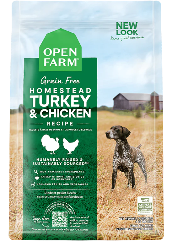 Homestead Turkey & Chicken Grain-Free Dry Dog Food