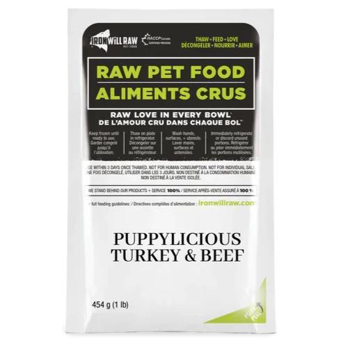 Puppylicious Turkey & Beef Dinner 12lb