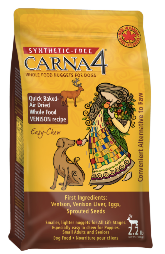 Grain free venison dog food deals