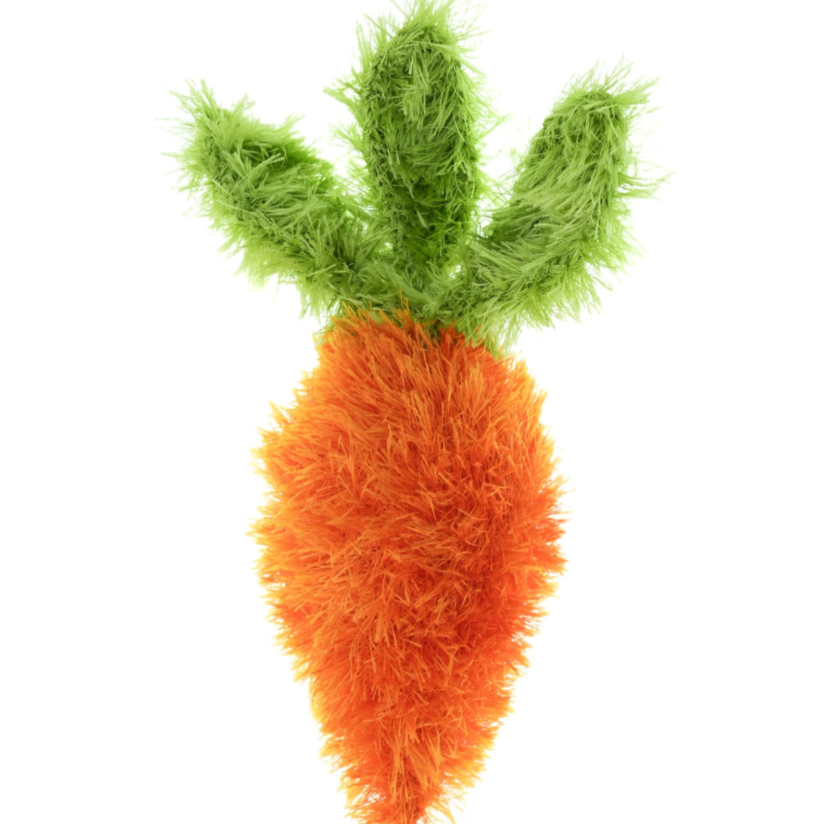 Carrot - Handmade Squeaky Dog Toy