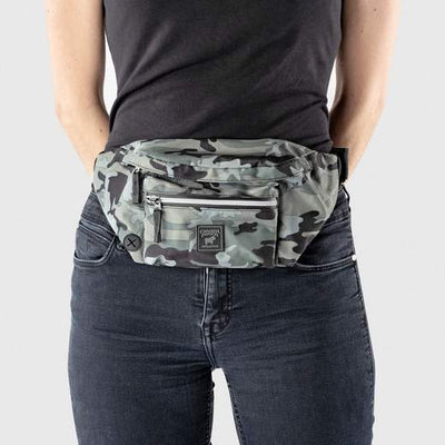 The Everything Fanny Pack in Green Camo