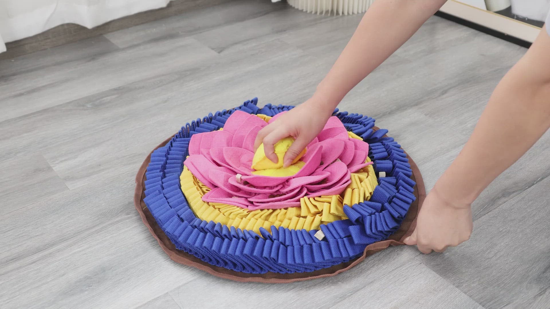 Lotus Disc Anti-Bite Snuffle Mat