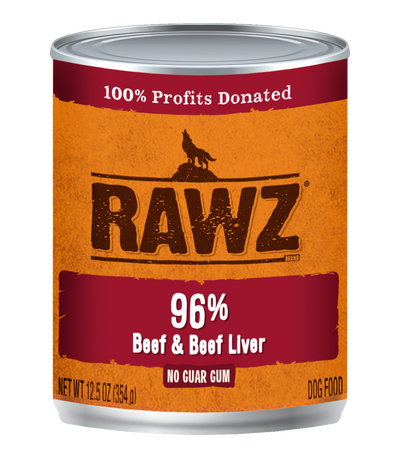 Beef & Beef Liver Recipe 96% Meat Gum Free Pâté Cans