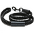 KNOTTY Triple Black Leash