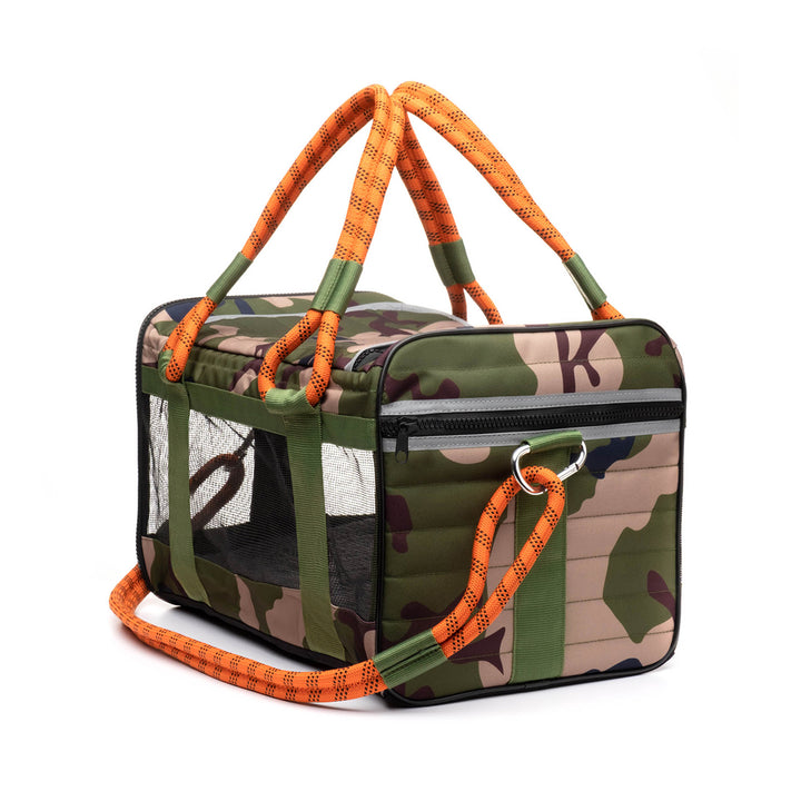 Camo dog carrier best sale