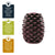 Natural Rubber Pinecone Toy